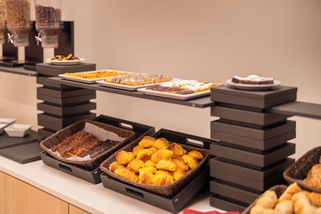 Daily buffet breakfast (EUR 12.50 per person)