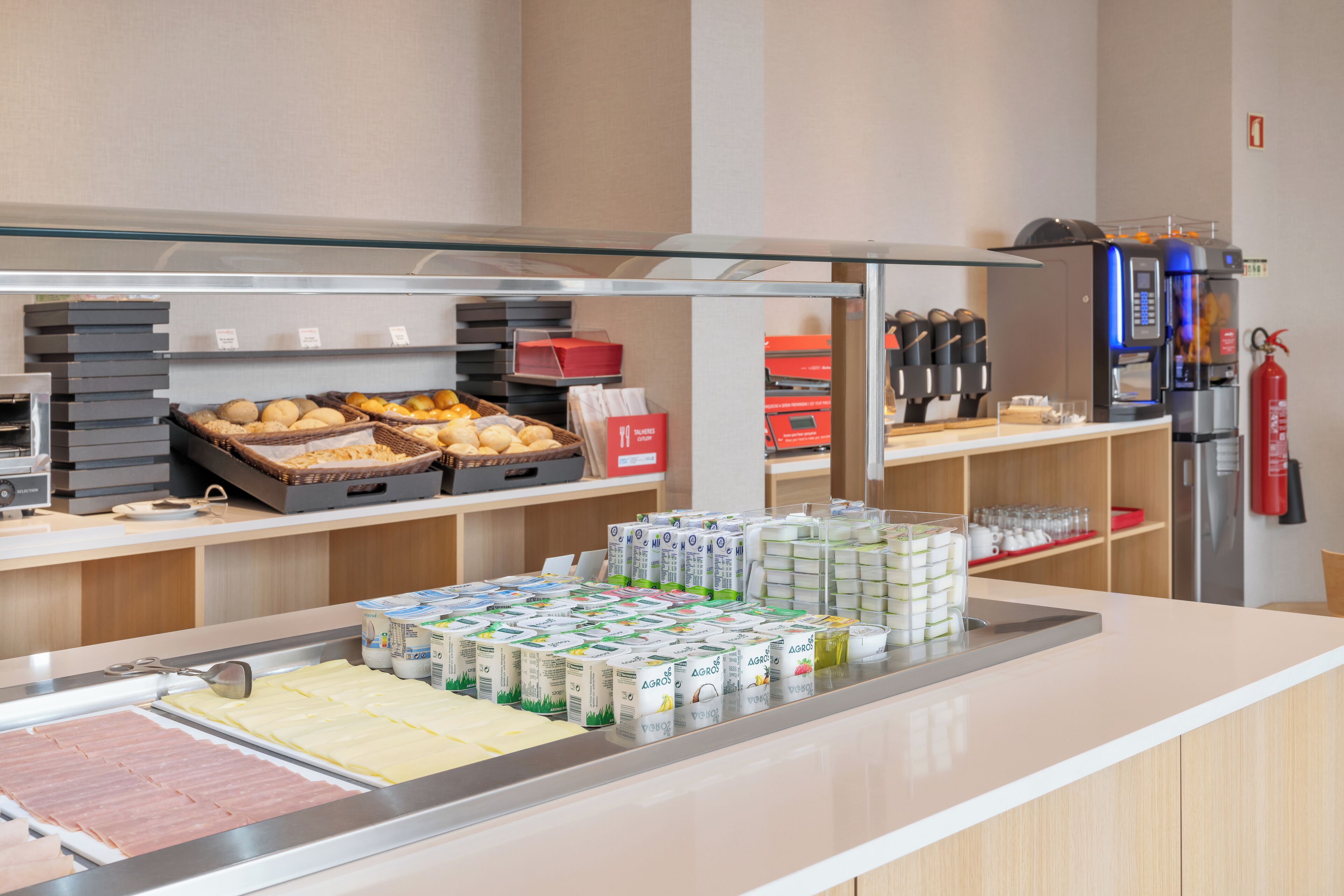 daily buffet breakfast (eur 12.50 per person)