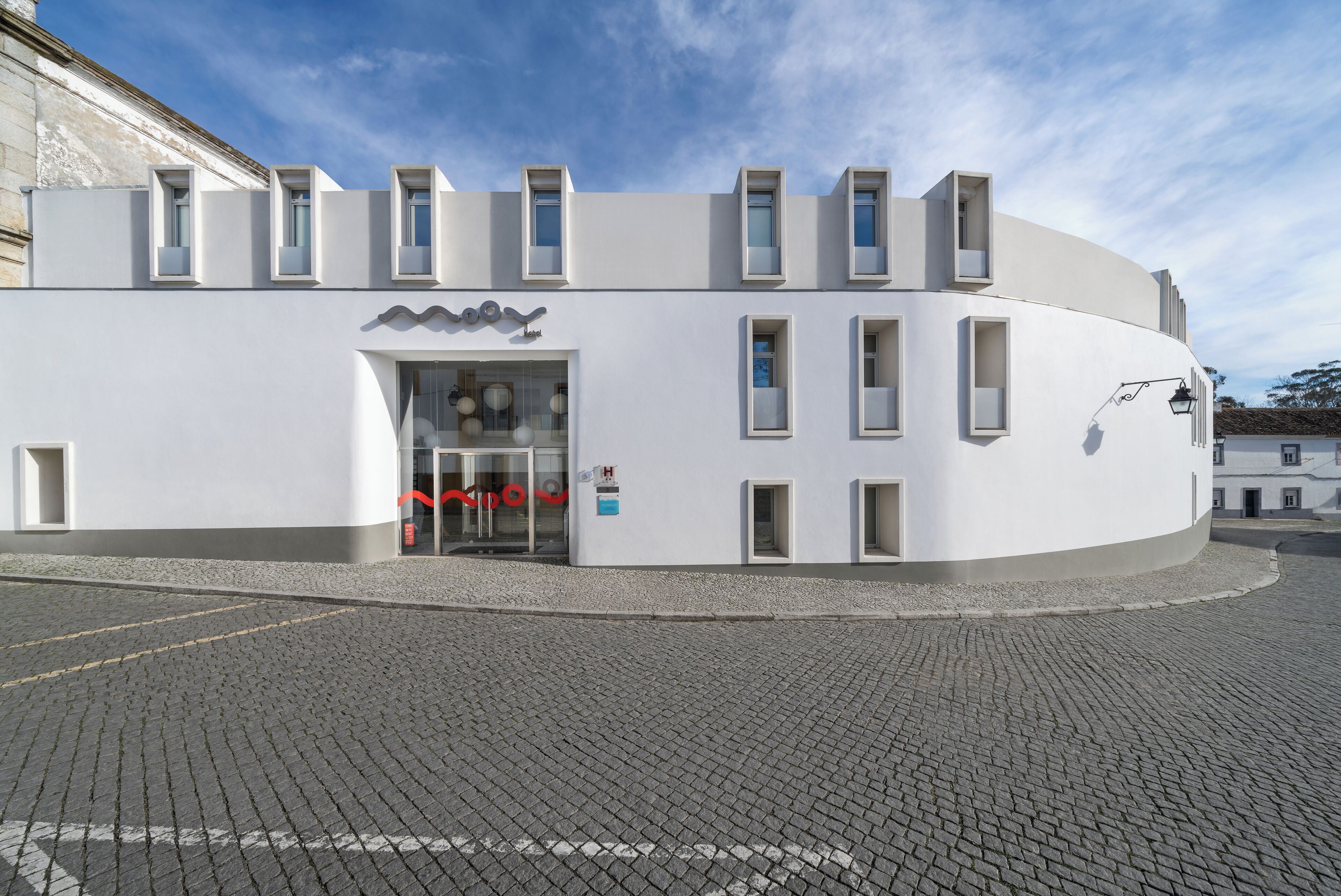 Fassade der Unterkunft