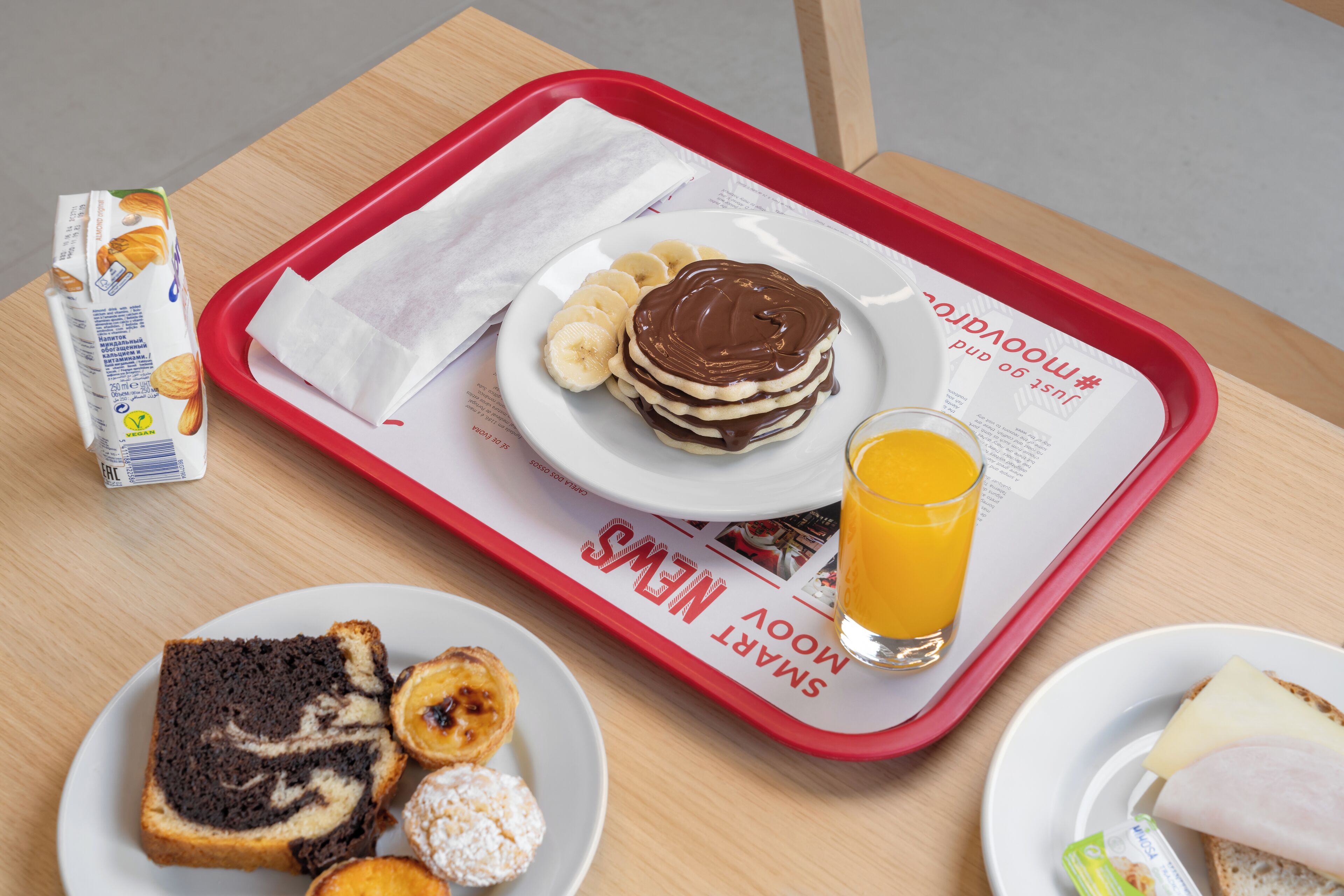 daily buffet breakfast (eur 12.50 per person)