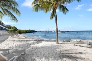 Beach nearby, beach towels