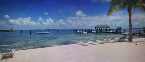 Beach nearby, beach towels
