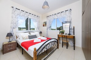 Bungalow, 2 Bedrooms, Private Pool | In-room safe, iron/ironing board, cribs/infant beds, free WiFi - Sunset Villa (Paralimni)