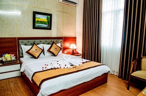 Chambre Double Deluxe | Wi-Fi gratuit, draps fournis