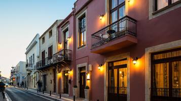Front of property - evening/night