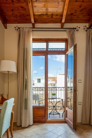 Superior Duplex, Balcony, Pool View | View from room - Phaedra Suites (Rethymno)