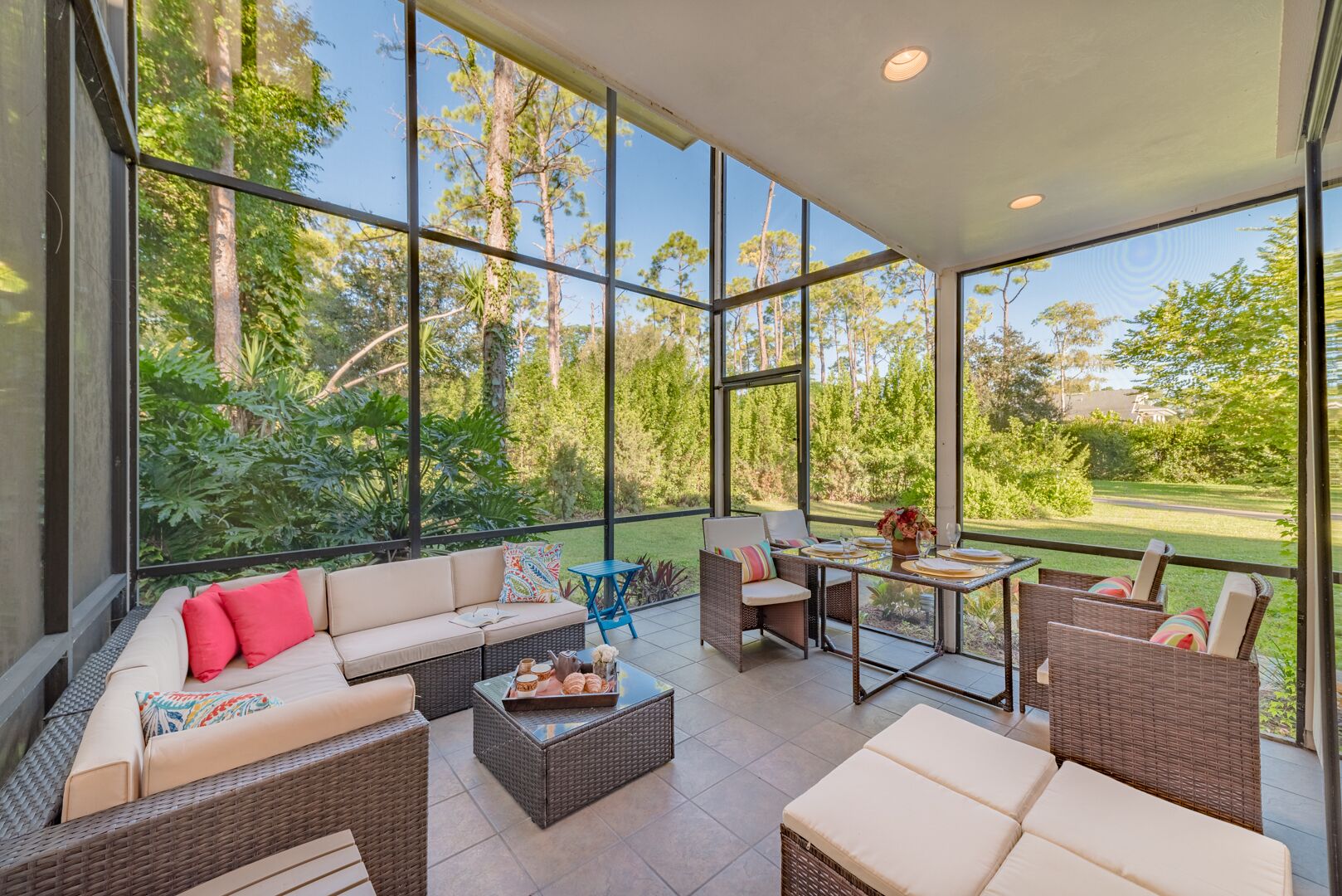 TV, fireplace, DVD player, books