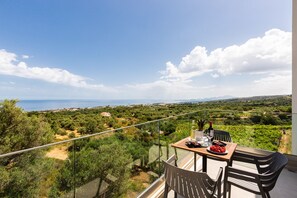 Superior-Apartment, 1 Schlafzimmer, Meerblick | Ausblick vom Zimmer