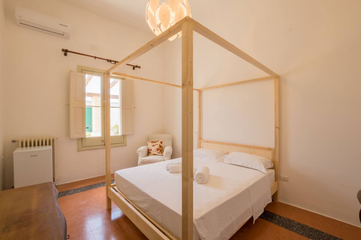 Premium bedding, down duvets, memory-foam beds, desk