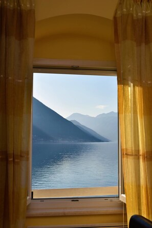 Comfort-Apartment, Meerblick | Ausblick vom Zimmer