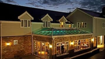 Front of property - evening/night