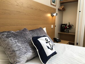 Ropa de cama de alta calidad y sistema de insonorización