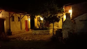 Front of property – evening/night