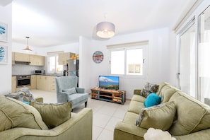 Villa, 3 Bedrooms, Private Pool | Living area | Flat-screen TV - Nissini Villa 18 (Ayia Napa)