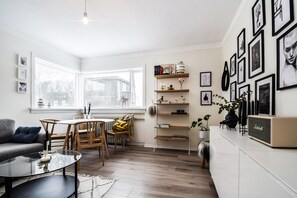 Apartment, 1 Bedroom (172391) | Living area | Flat-screen TV - Apartment V20 (Reykjavik)