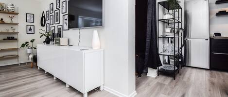 Apartemen, 1 kamar tidur (172391) | 1 kamar tidur, tempat tidur bayi (biaya tambahan), dan seprai linen