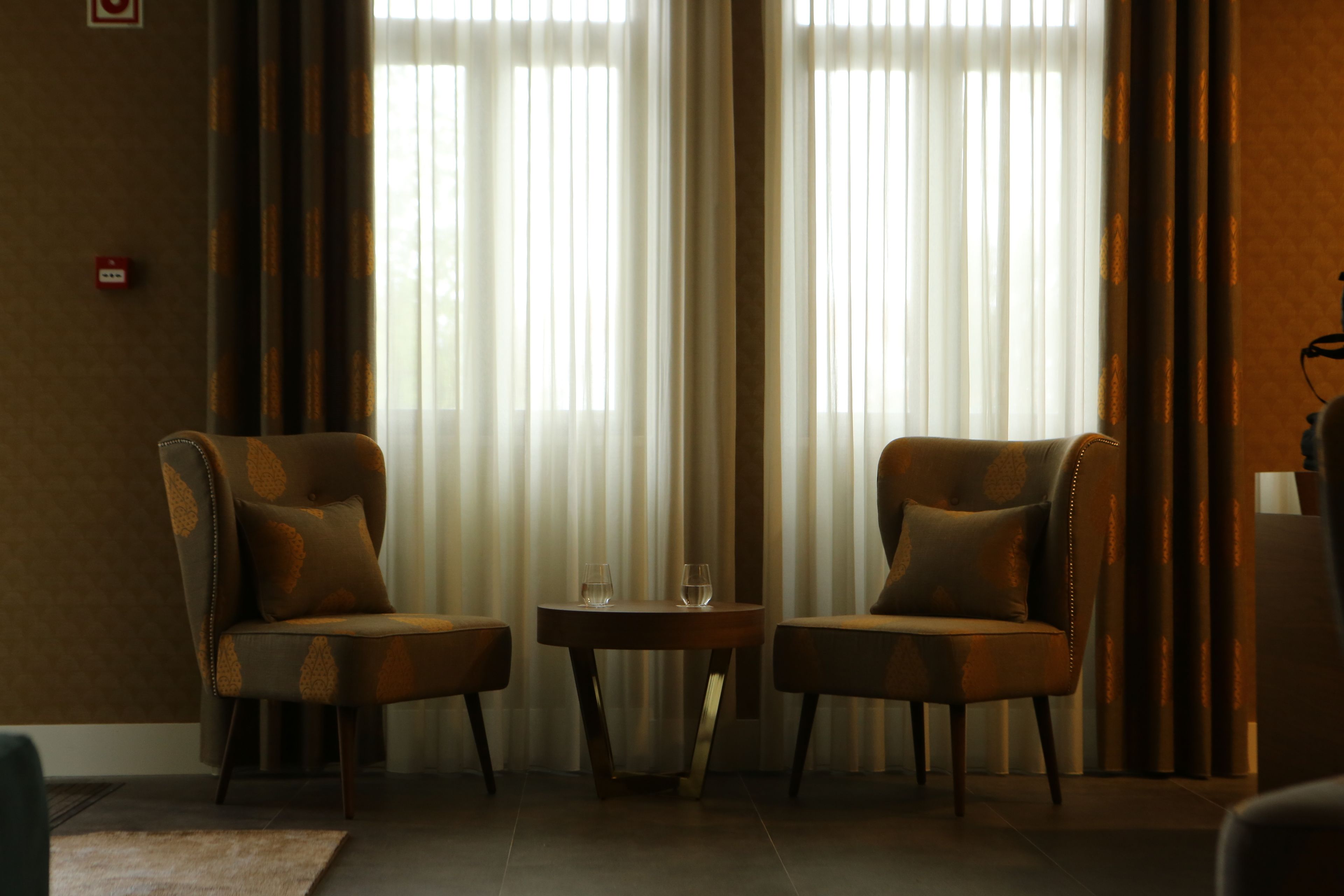 Coin salon dans le hall