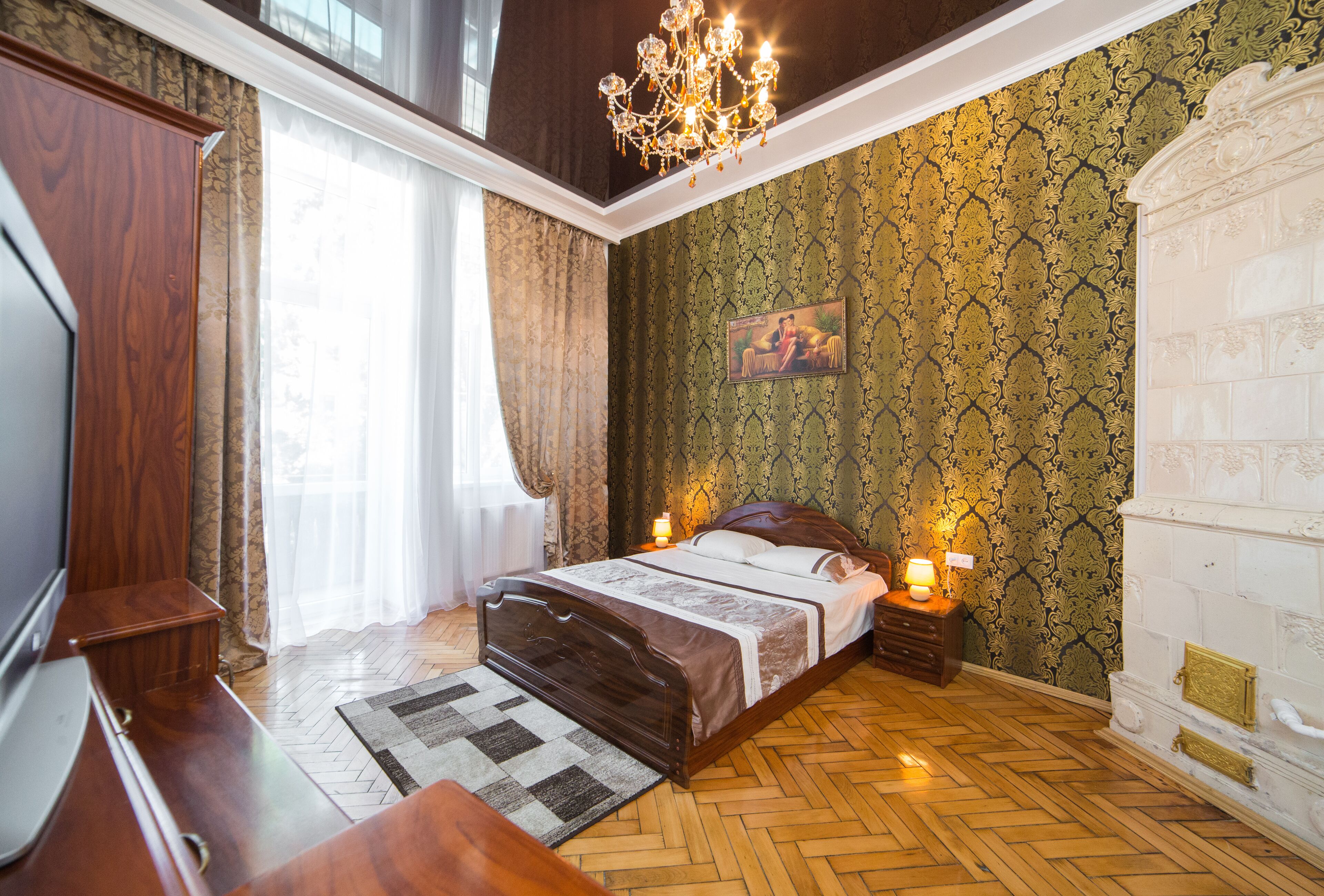 Lägenhet | 1 sovrum, sängtillbehör av högsta kvalitet och strykjärn/strykbräda