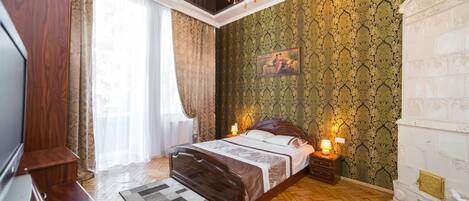 Apartment | 1 bedroom, premium bedding, iron/ironing board, WiFi (free)