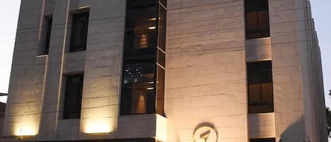 Fassade der Unterkunft