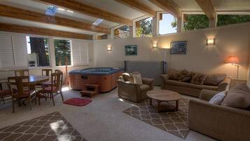 House, Multiple Beds, Hot Tub | 4 bedrooms, iron/ironing board