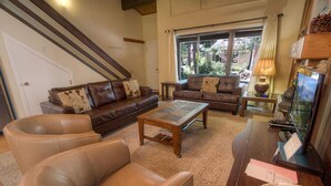 TV, fireplace - Tall Pines Retreat (Incline Village)