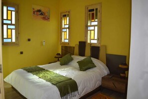 双人房, 1 张双人床 (Ghalia) | 特色装修、特色家居、折叠床/加床（额外收费）、免费 WiFi