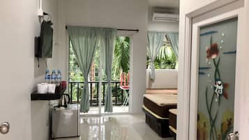 Basic Twin Room, 2 Twin Beds, Balcony | Blackout drapes, free WiFi, bed sheets, wheelchair access