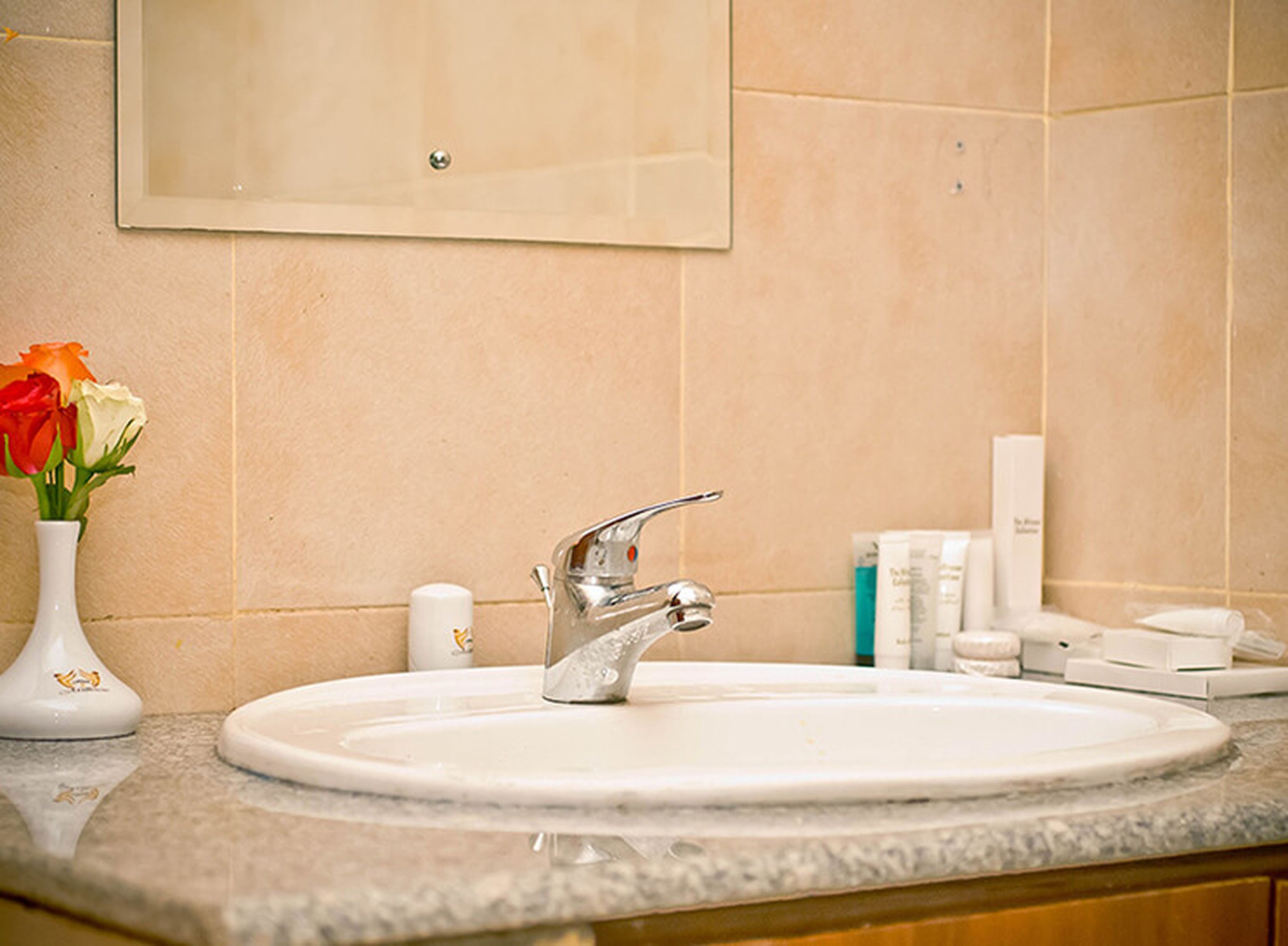 free toiletries, dressing gowns, slippers, bidet