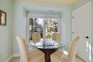 In-room dining - Evian 203 (Hilton Head Island)