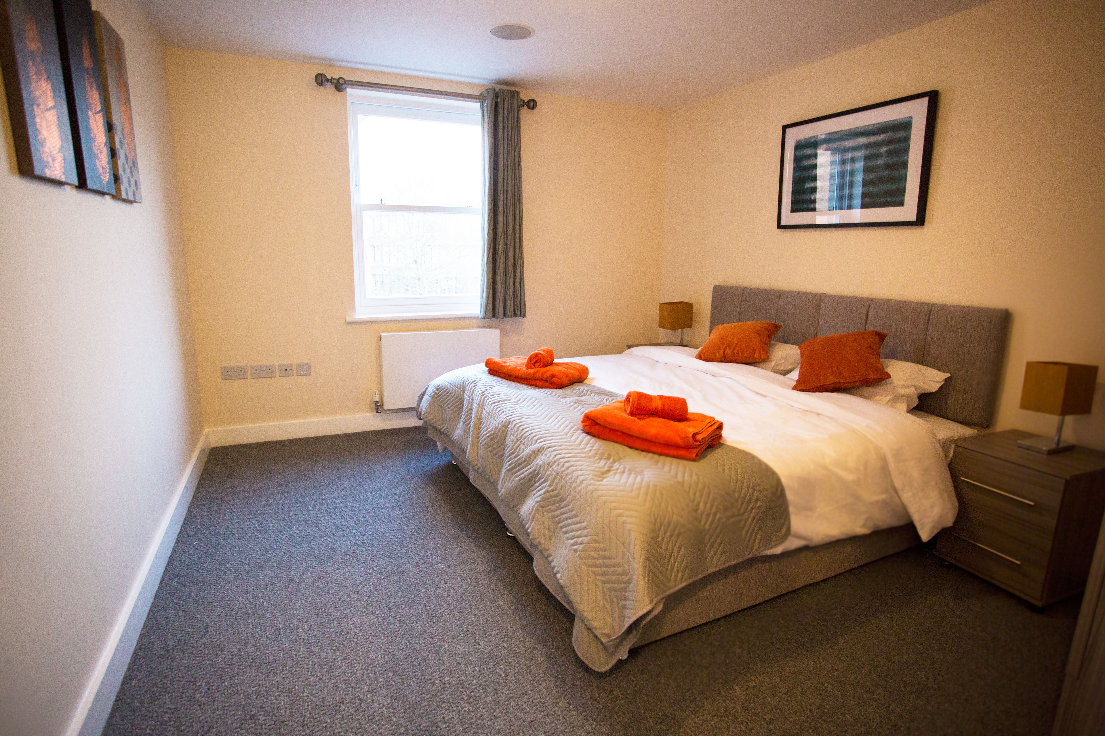 Apartment, 2 Bedrooms | Blackout curtains, iron/ironing board, free WiFi, bed sheets