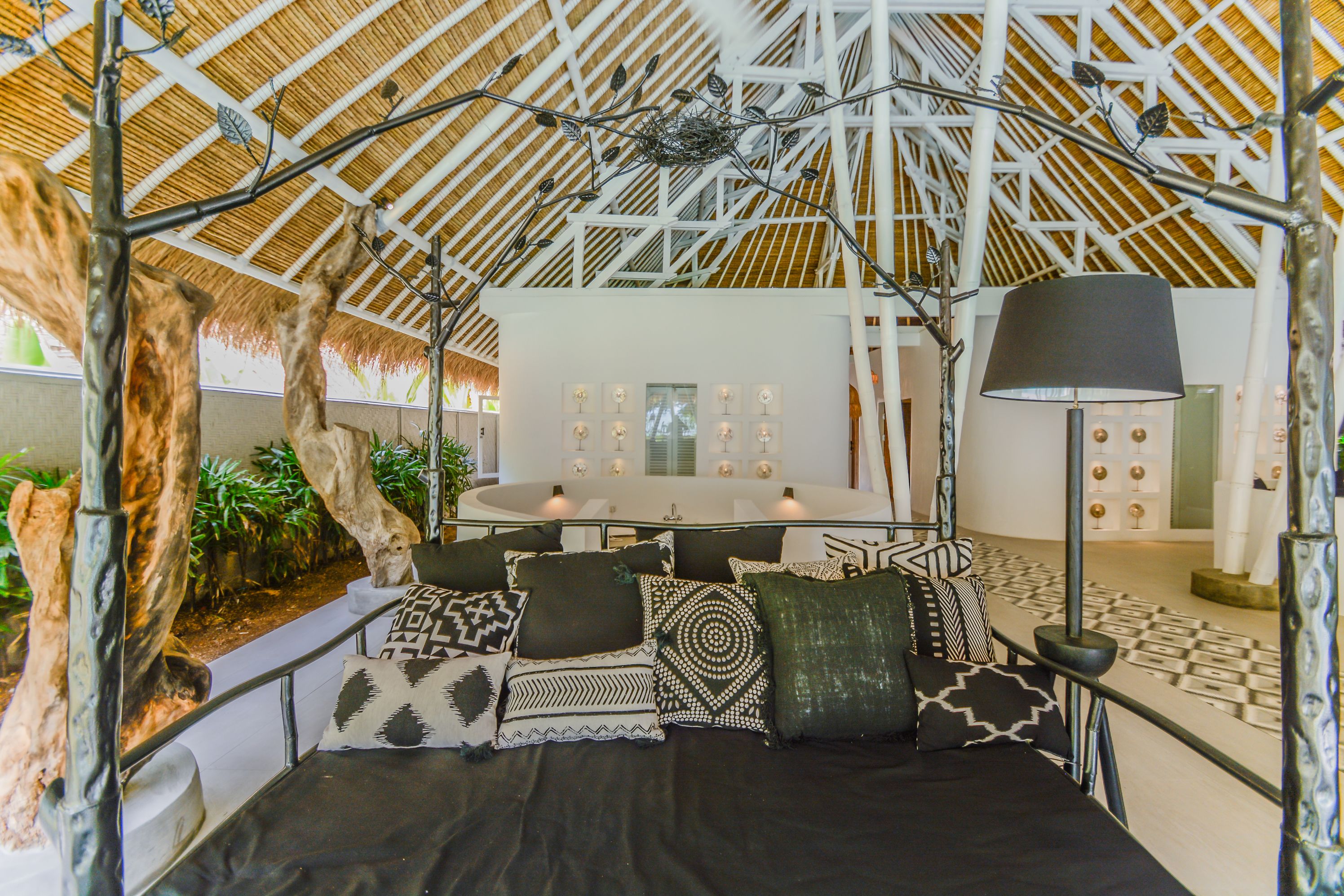 Deluxe Villa, 2 Bedrooms | Living area | Flat-screen TV