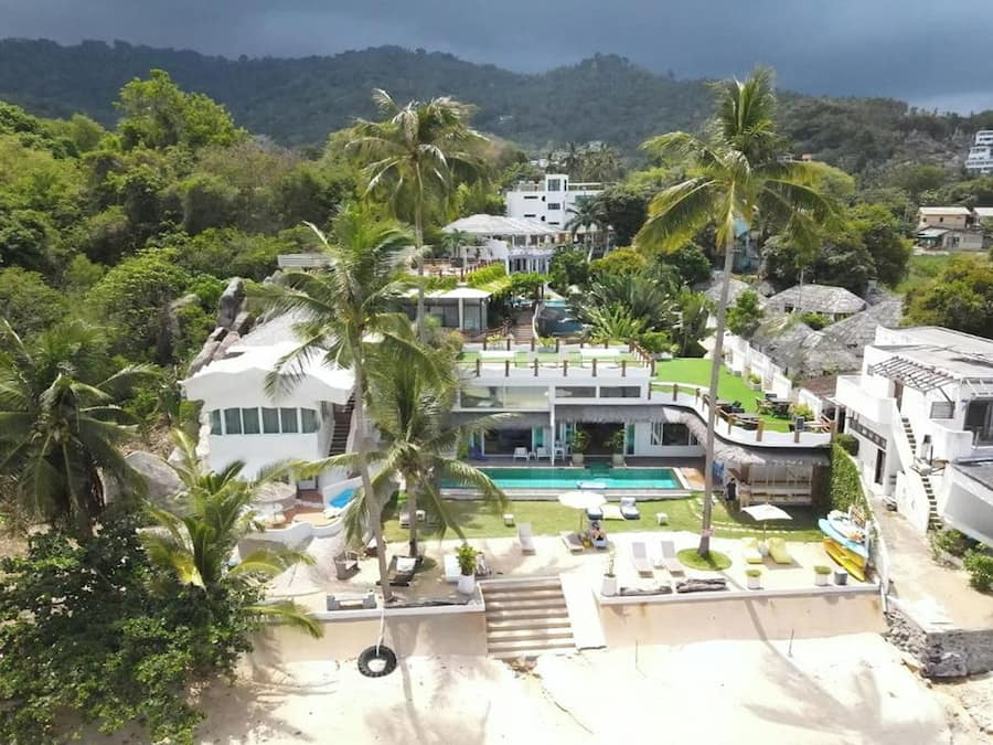 Mặt tiền nơi lưu trú