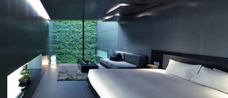 Camera Premier (3) | Biancheria da letto di alta qualità, copriletto in piuma, minibar