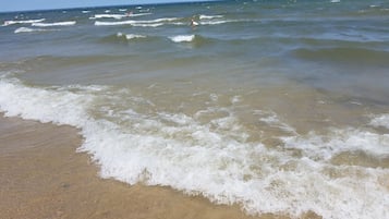 Beach nearby, beach towels