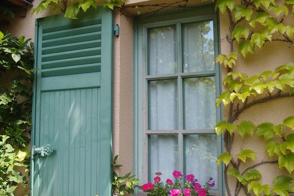 Fenêtre en été. Côté Ouest