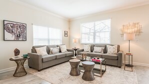 Townhome, 5 Bedrooms | Living area - Champions Gate 8995 (Davenport)