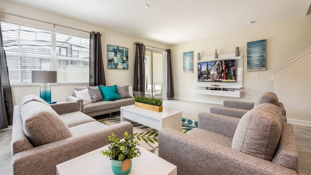 Living area - Champions Gate 1574 (Davenport)