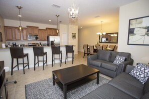 Townhome, 4 Bedrooms | Living area