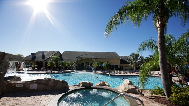 Outdoor pool - Paradise Palms 8961 (Kissimmee)
