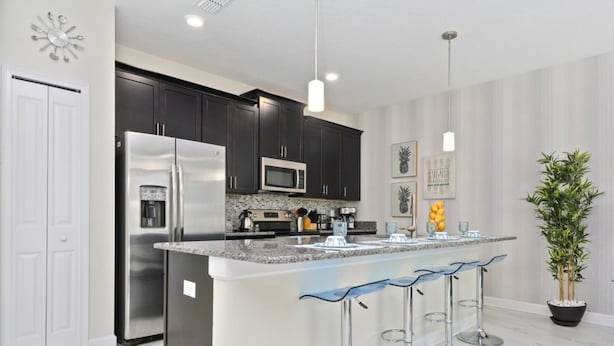 Townhome, 4 Bedrooms | Private kitchen - Storey Lake 3076 (Kissimmee)