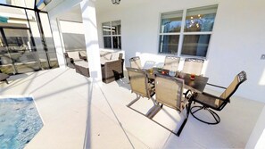 บ้านพัก, 6 ห้องนอน | รับประทานอาหารกลางแจ้ง