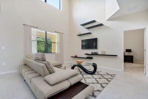 Casa, 6 quartos | Área de estar