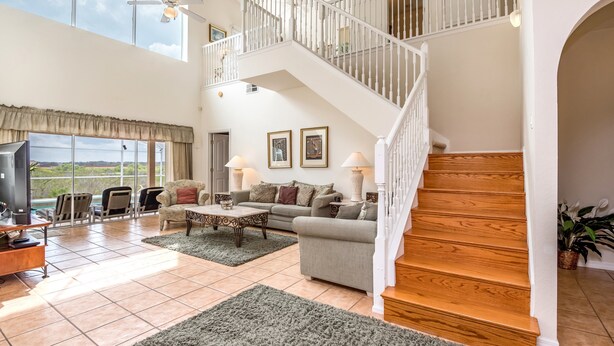 Maison, 5 chambres | Coin séjour