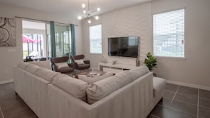 House, 6 Bedrooms | Living area | Flat-screen TV - Solara Resort 1859 (Kissimmee)