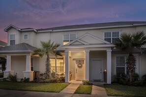 Townhome, 3 Bedrooms | Front of property – evening/night