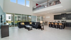 Living area - Solara Resort 9029 (Kissimmee)