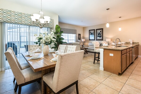 Townhome, 4 Bedrooms | In-room dining - Storey Lake 4815 A (Kissimmee)