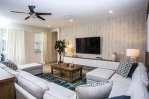 House, Multiple Beds | Living area