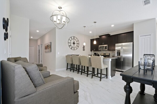 Townhome, 5 Bedrooms | Living area